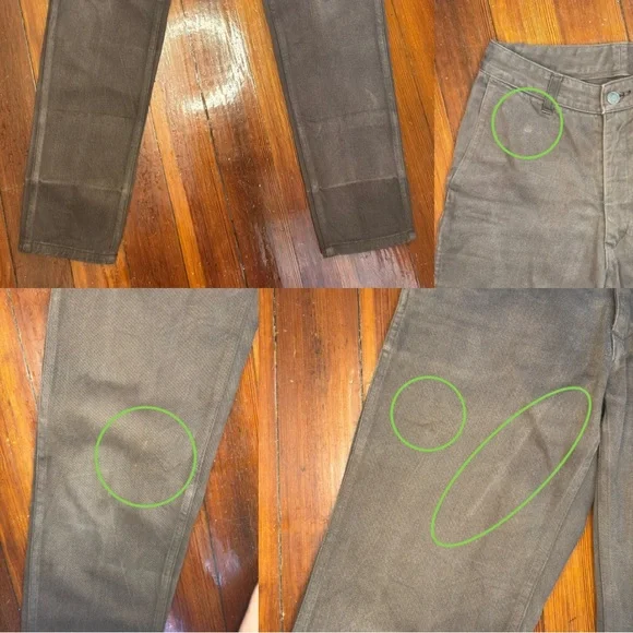 RARE Vintage COMME des GARÇONS Archive Brown Twill Trousers